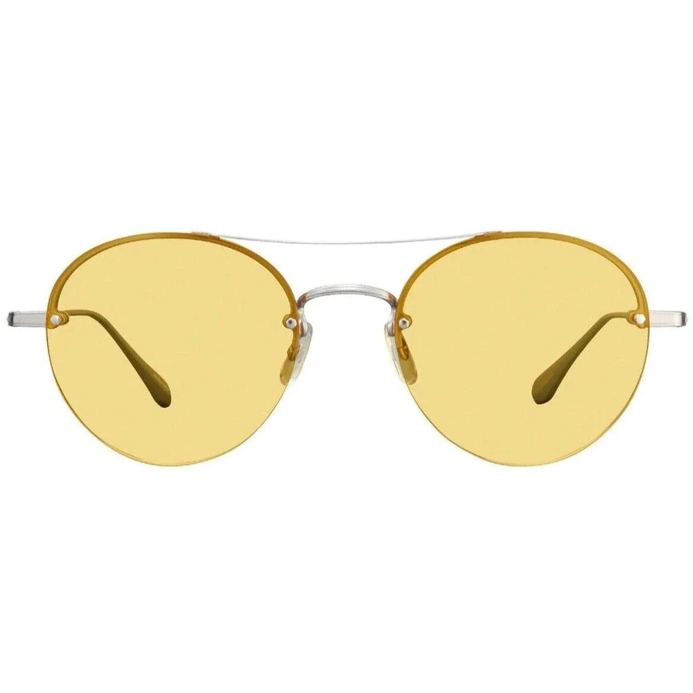 Garrett Leight Men's Sunglasses Beaumont Sun Gold Crystal